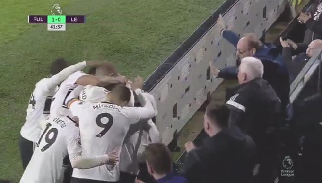 اهداف مباراة فولهام وليستر سيتي 1 1 الدوري الانجليزي