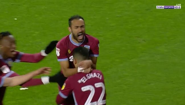 هدف عالمي في مباراة وست بروميتش واستون فيلا