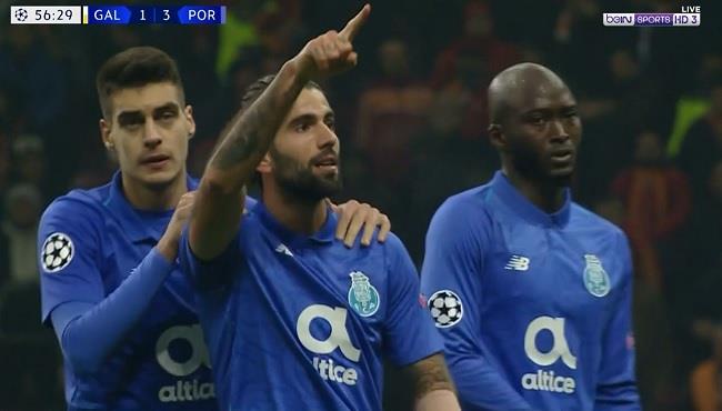اهداف مباراة بورتو وجلطة سراي 3 2 دوري ابطال اوروبا