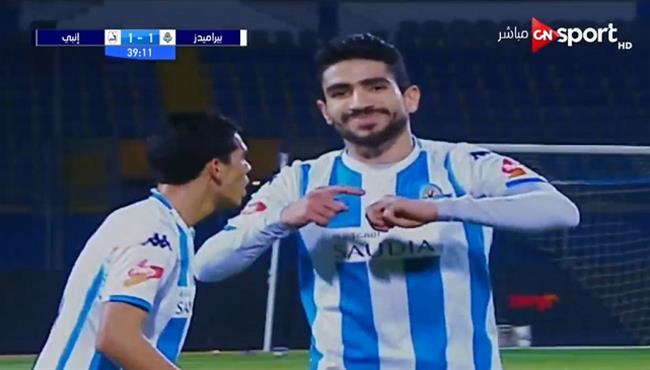 هدف تعادل بيراميدز مع انبي 1 1 الدوري المصري