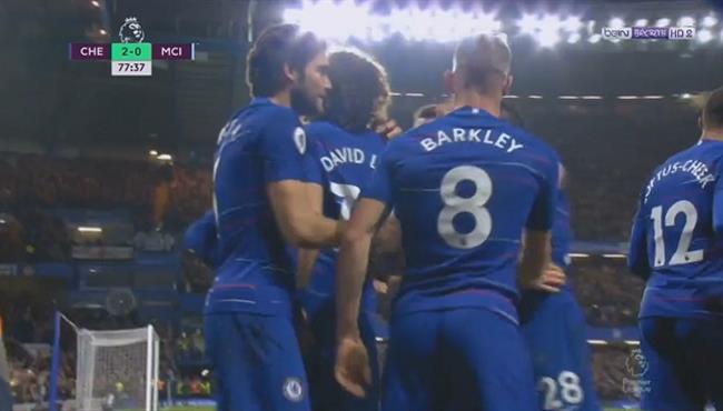 هدف تشيلسي الثاني في مرمي مانشستر سيتي تعليق عصام الشوالي