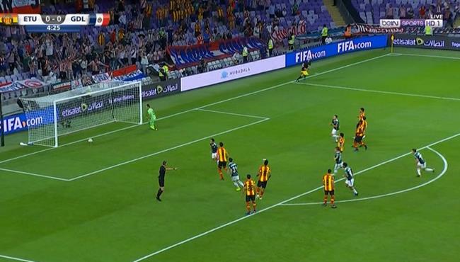 هدف جوادالاهارا الاول في مرمي الترجي التونسي بكاس العالم للاندية