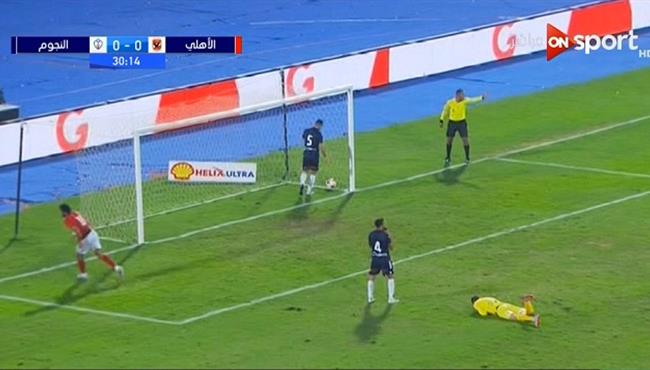 اهداف مباراة الاهلي والنجوم 2 0 الدوري المصري