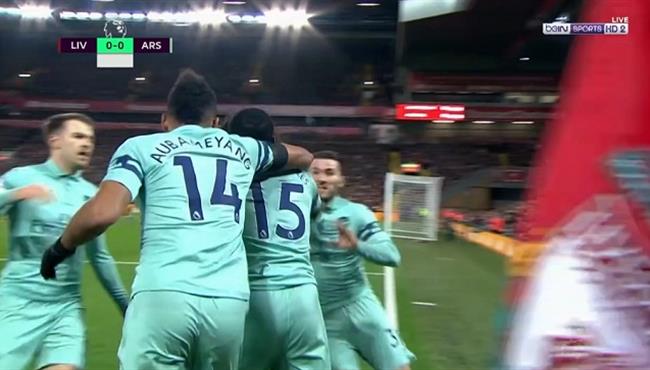 هدف ارسنال الاول فى مرمي ليفربول تعليق حفيظ دراجي