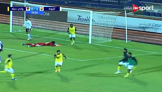 اهداف مباراة الجونة ووادي دجلة 2 0 الدوري المصري