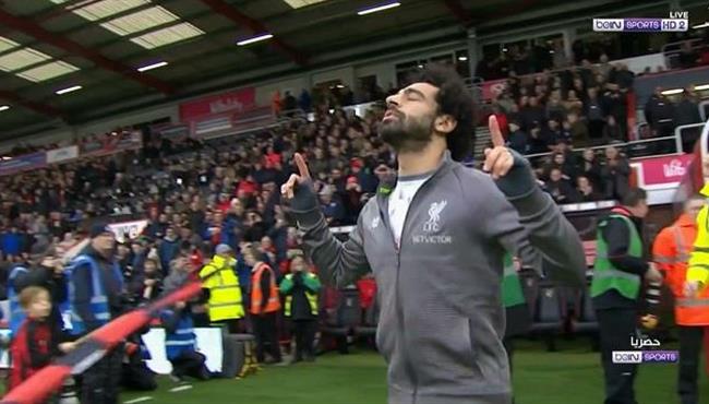 ملخص لمسات محمد صلاح امام بورنموث بالدوري الانجليزي