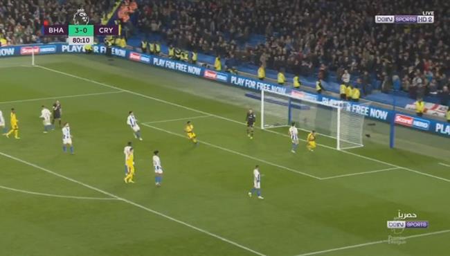 اهداف مباراة برايتون وكريستال بالاس 3 1 الدوري الانجليزي