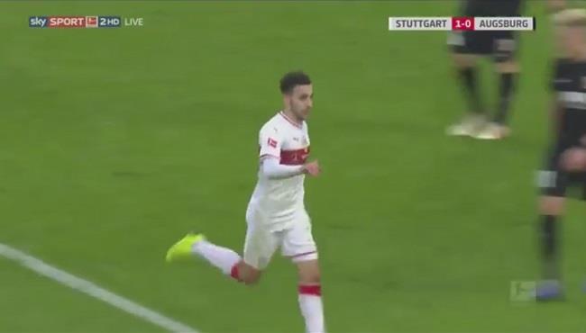 هدف فوز شتوتجارت علي اوجسبورج 1 0 الدوري الالماني