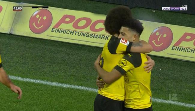 اهداف مباراة بوروسيا دورتموند وبوروسيا مونشنغلادباخ 2 1 الدوري الالماني