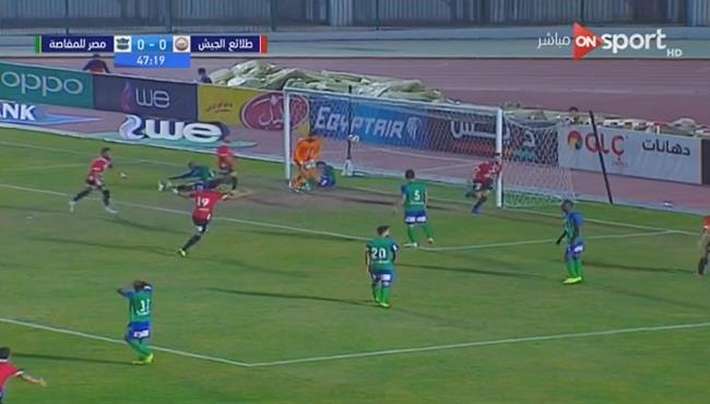 هدف فوز طلائع الجيش على مصر المقاصة 1 0 الدوري المصري