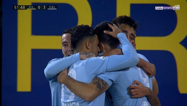 اهداف مباراة سيلتا فيجو وفياريال 3 2 الدوري الاسباني