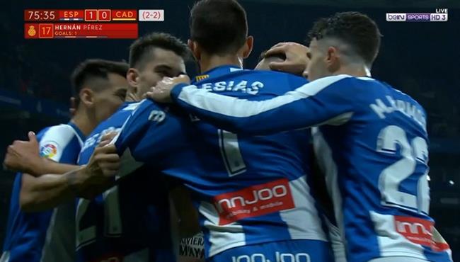 هدف فوز اسبانيول علي قادش 1 0 كأس ملك اسبانيا