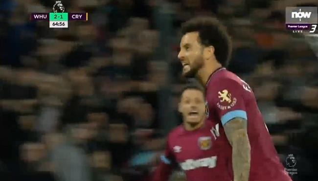 هدف فيليبي اندرسون الم متع فى مرمي كريستال بالاس