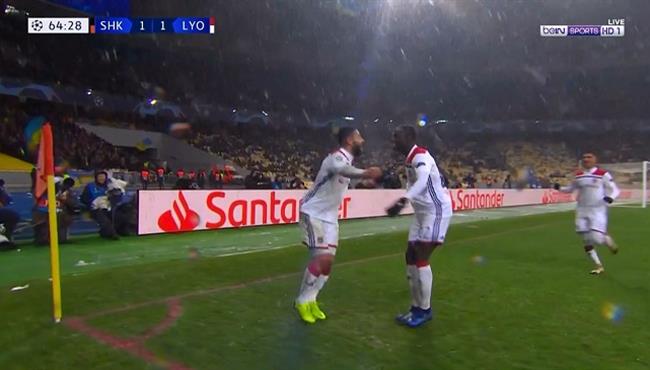 اهداف مباراة ليون وشاختار دونيتسك 1 1 دوري ابطال اوروبا