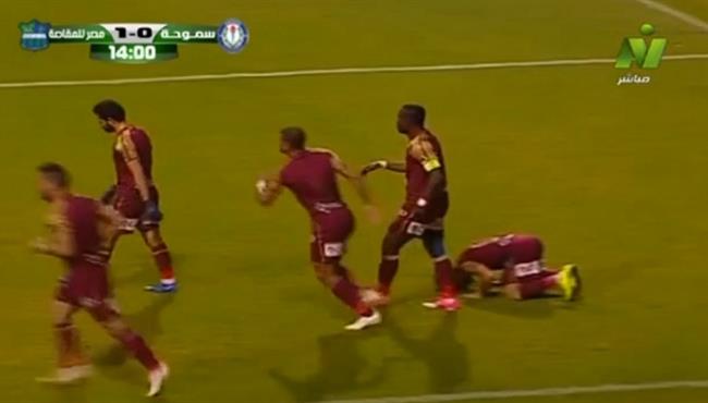 اهداف مباراة سموحة ومصر المقاصة 1 1 الدوري المصري
