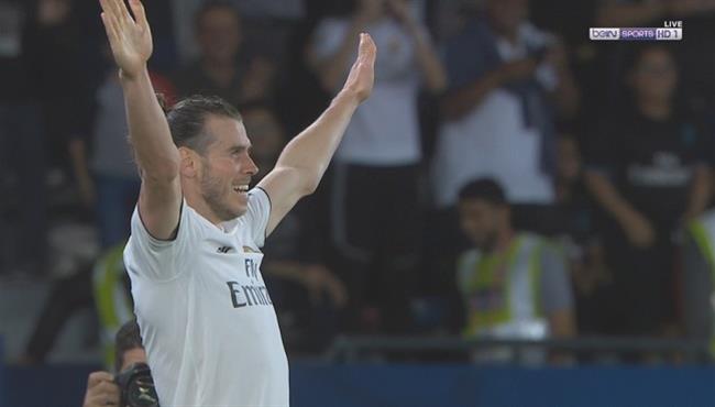 هاتريك جاريث بيل في مباراة ريال مدريد وكاشيما انتليرز