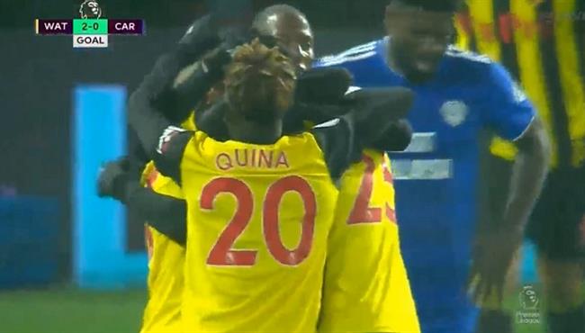 ثلاثية واتفورد الممتعة في مرمي كارديف سيتي بالدوري الانجليزي