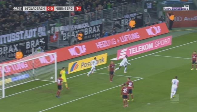 اهداف مباراة بوروسيا مونشنجلادباخ ونورنبيرج 2 0 الدوري الالماني