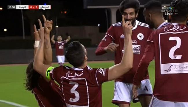 اهداف مباراة الفيصلي والوحدة 3 0 الدوري السعودي
