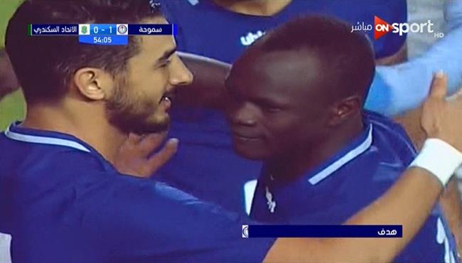 اهداف مباراة سموحة والاتحاد السكندري 1 1 الدوري المصري