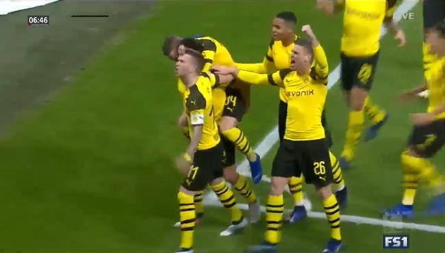 اهداف مباراة بوروسيا دورتموند وشالكة 2 1 الدوري الالماني