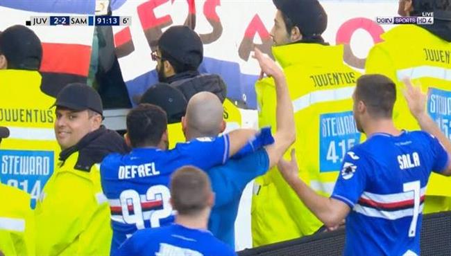 هدف سامبدوريا الملغي في مرمي يوفنتوس