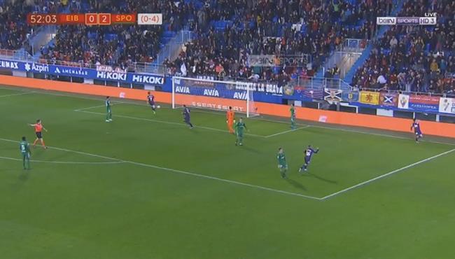اهداف مباراة ايبار وسبورتينج خيخون 2 2 كأس ملك اسبانيا