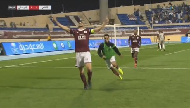اهداف مباراة الفتح والفيصلي 1 1 الدوري السعودي