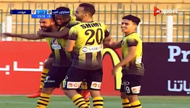 اهداف مباراة المقاولون العرب وبتروجيت 3 0 الدوري المصري