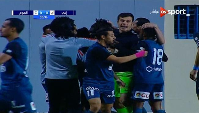 اهداف مباراة انبي ونجوم المستقبل 1 1 الدوري المصري