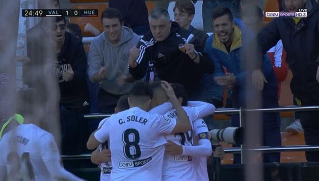 اهداف مباراة فالنسيا وهويسكا 2 1 الدوري الاسباني