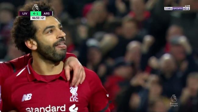 هدف محمد صلاح في مرمي ارسنال تعليق حفيظ دراجي