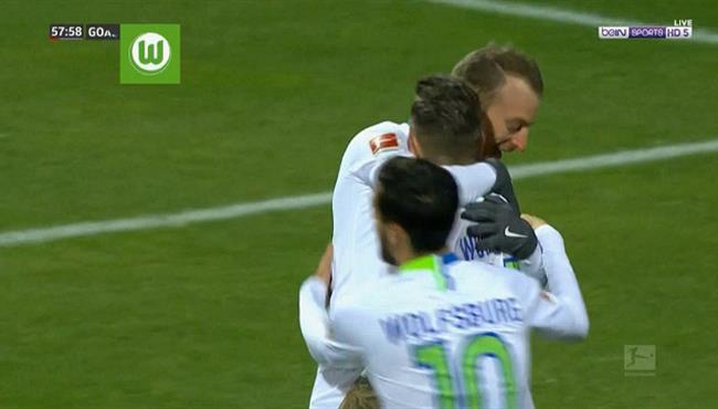 اهداف مباراة فولفسبورج ونورنبيرج 2 0 الدوري الالماني