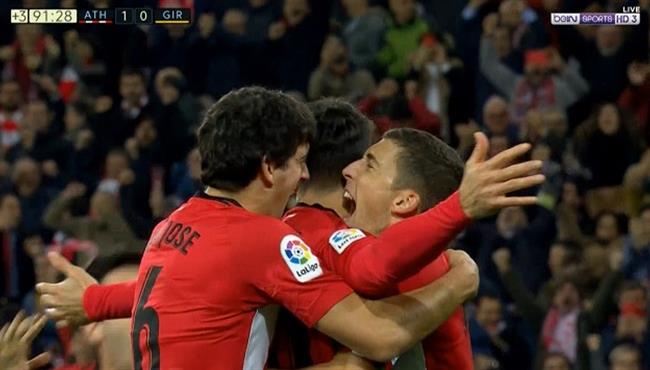 هدف فوز اتلتيك بلباو القاتل علي جيرونا 1 0 الدوري الاسباني