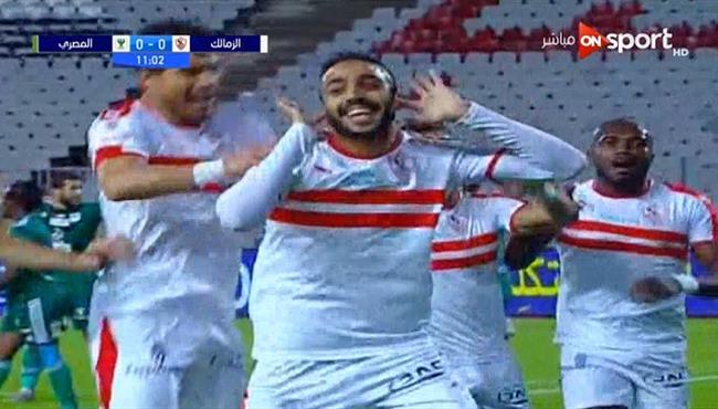 هدف كهربا الرائع فى مرمي المصري الدوري المصري