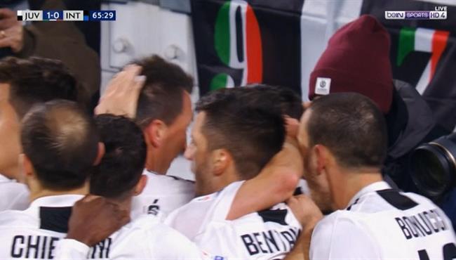 هدف فوز يوفنتوس على انتر ميلان 1 0 الدوري الايطالي