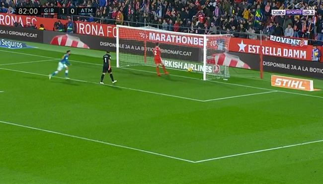 اهداف مباراة اتلتيكو مدريد وجيرونا 1 1 الدوري الاسباني