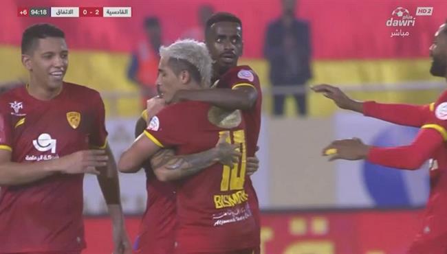 اهداف مباراة القادسية والاتفاق 2 0 الدوري السعودي