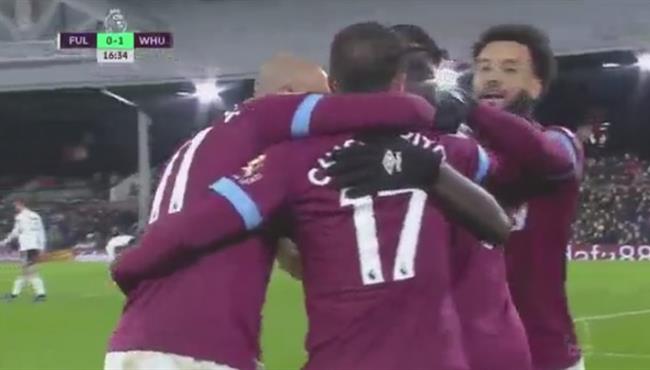 اهداف مباراة وست هام وفولهام 2 0 الدوري الانجليزي