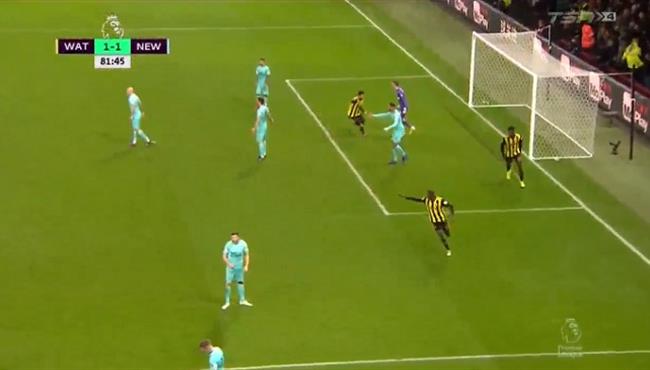 اهداف مباراة واتفورد ونيوكاسل 1 1 الدوري الانجليزي