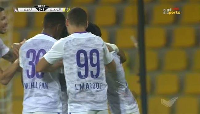 اهداف مباراة العين والوصل 3 1 الدوري الاماراتي