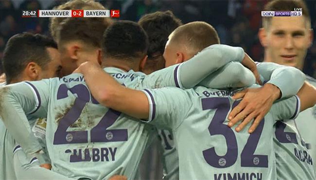 هدف الابا الرائع في مرمي هانوفر بالدوري الالماني