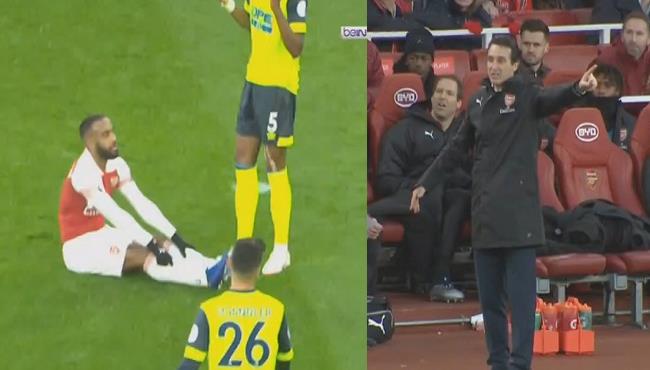 لاكازيت يهدر هدف مؤكد امام هدرسفيلد بطريقة غريبة ورد فعل ايمري