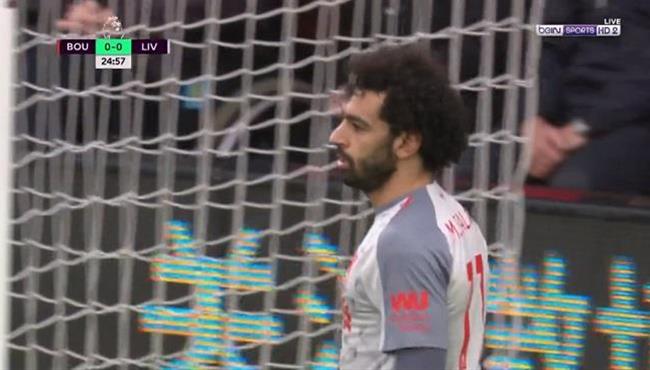 هدف محمد صلاح الاول في مرمي بورنموث