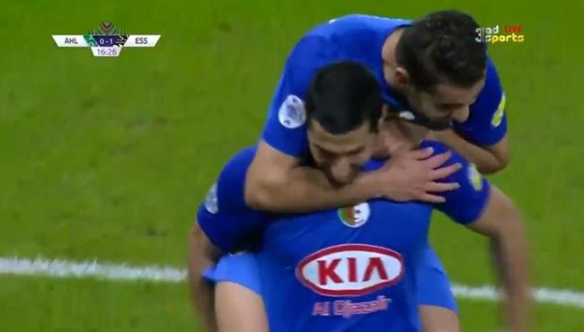 هدف وفاق سطيف الاول في مرمي الاهلي