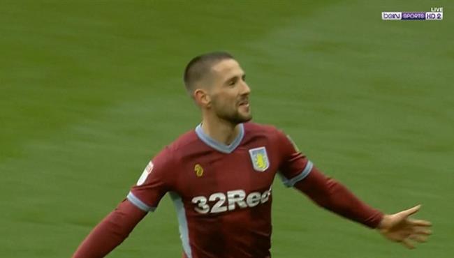 هدف رائع في مباراة استون فيلا وليدز يونايتد بالتشامبيونشيب