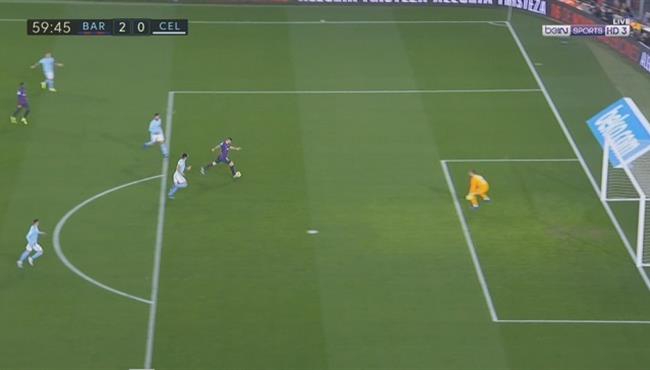 سواريز يهدر انفراد تام فى مباراة برشلونة وسيلتا فيجو