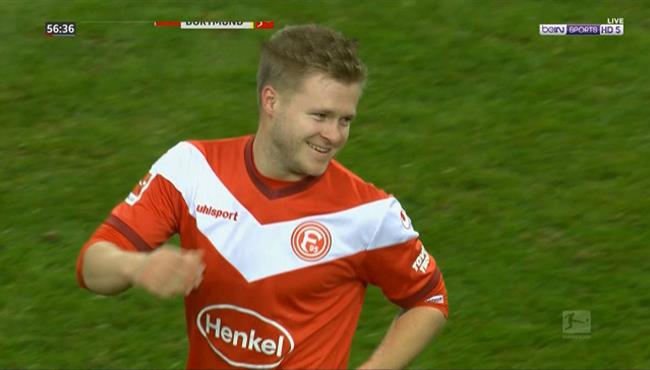 هدف رائع في مباراة بوروسيا دورتموند وفورتونا دوسلدورف بالدوري الالماني