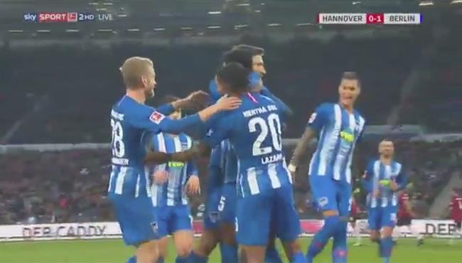 اهداف مباراة هيرتا برلين وهانوفر 2 0 الدوري الالماني