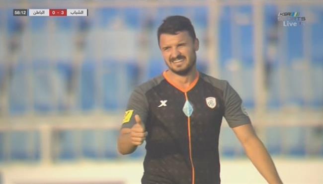 هدف رائع في مباراة الشباب والباطن بالدوري السعودي